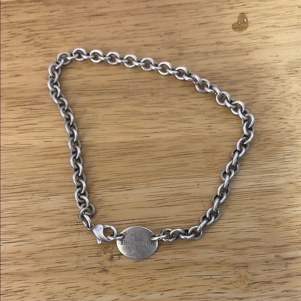 15” Tiffany & Co. Classic Silver Chain Necklace